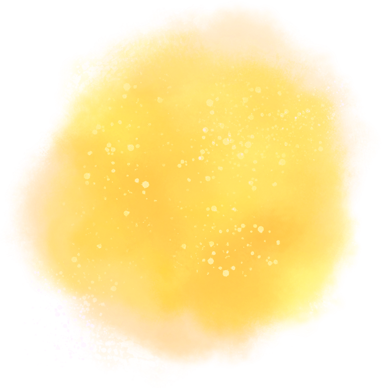 Yellow Orange Watercolor Background